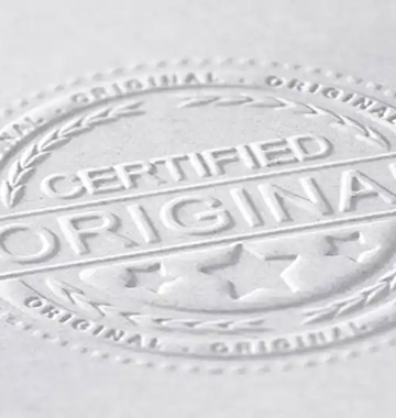 Embossed/Debossed Cards