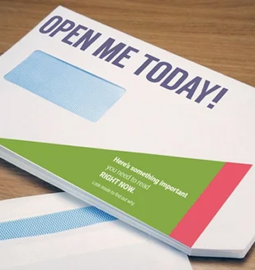 Overprinting Envelope